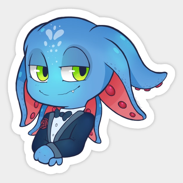 Tuxedo Fizz Sticker by FrozenBrownies